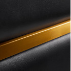 Kirpyklės kėdė Gabbiano Toledo – juoda su auksu