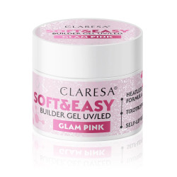 Formuojamasis gelis Claresa Soft&Easy Glam Pink 12 g
