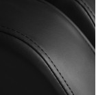 Mechaninis kosmetologinis krėslas 557G, juodas-auksinis