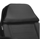 Mechaninis kosmetologinis krėslas 557G, juodas-auksinis
