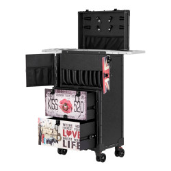 Barber vežimėlis Gabbiano C12 juodas