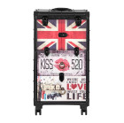 Barber vežimėlis Gabbiano C12 juodas