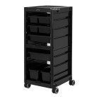 Kirpyklinis vežimėlis Gabbiano 68A juodas