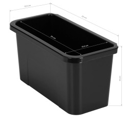 Kirpyklinis vežimėlis Gabbiano 68B juodas