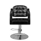 Kirpyklinė kėdė Hair System 0-90 – juoda, elegantiška