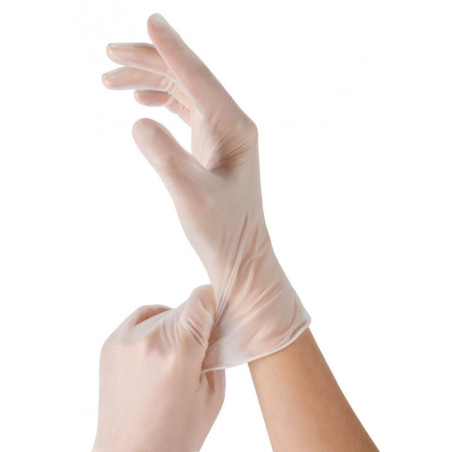 Vienkartinės vinilinės pirštinės Vinylex L | 100 vnt