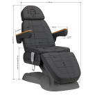 Elektrinis kosmetologinis krės­las Sillon Lux 273B pilkas