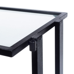 Kosmetologinis staliukas BCH-5043 juodas | Modernus ir funkcionalus dizainas