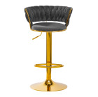 Makiažo kėdė 4Rico QS-B313a – pilka, elegantiška