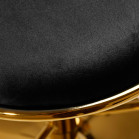 Makiažo kėdė 4Rico QS-B313a – juoda, elegantiška