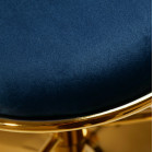 Makiažo kėdė 4Rico QS-B313a – mėlyna, elegantiška