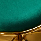 Makiažo kėdė 4Rico QS-B313a – žalia, elegantiška