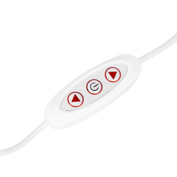 Stalinė lempa Glow Arche II, balta | GrožioSalonams.lt