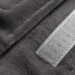 Patvarus „Velcro“ užsegimas ir elastingas audinis – universalus dydis bei tvirtas plaukų prilaikymas