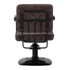 Gabbiano Katania Loft kirpyklos kėdė – ruda elegancija