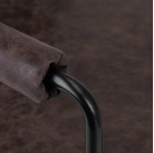 Gabbiano Katania Loft kirpyklos kėdė – ruda elegancija