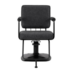 Gabbiano Katania Loft kirpyklos kėdė – juoda elegancija