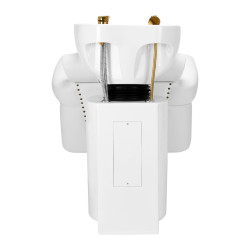 Kirpyklinė plautuvė Gabbiano Berlin, balta