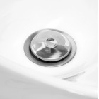 Kirpyklinė plautuvė Gabbiano Berlin, balta