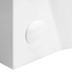 Kirpyklinė plautuvė Gabbiano Berlin, balta