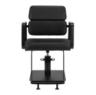 Kirpyklinė kėdė Gabbiano Porto juoda–juoda