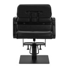 Kirpyklinė kėdė Gabbiano Porto juoda–juoda