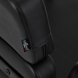 Kirpyklinė kėdė Gabbiano Porto juoda–juoda