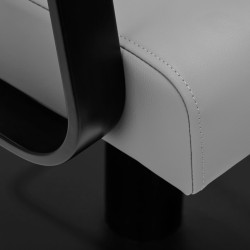 Kirpimo kėdė Gabbiano Porto, pilka-juoda