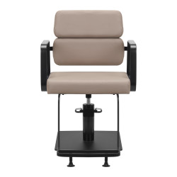 Kirpimo kėdė Gabbiano Porto, smėlynė-juoda