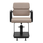 Kirpimo kėdė Gabbiano Porto, smėlynė-juoda