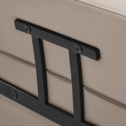 Kirpimo kėdė Gabbiano Porto, smėlynė-juoda