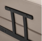 Kirpimo kėdė Gabbiano Porto, smėlynė-juoda