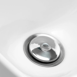 Kirpyklinė plautuvė Gabbiano Porto, juoda-auksinė