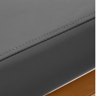 Kirpyklinė kėdė Gabbiano Porto, pilka–auksinė