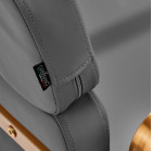 Kirpyklinė kėdė Gabbiano Porto, pilka–auksinė