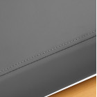 Kirpyklinė plautuvė Gabbiano Porto pilka auksinė