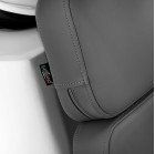 Kirpyklinė plautuvė Gabbiano Porto pilka auksinė