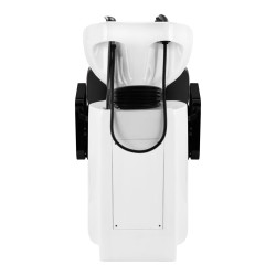 Kirpyklinė plautuvė Gabbiano Porto juoda-balta