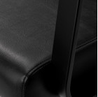 Kirpyklinė plautuvė Gabbiano Porto juoda-balta