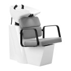 Kirpyklinė plautuvė Gabbiano Porto pilka-juoda