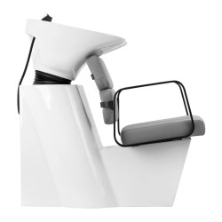 Kirpyklinė plautuvė Gabbiano Porto pilka-juoda