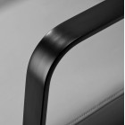 Kirpyklinė plautuvė Gabbiano Porto pilka-juoda