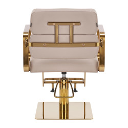 Kirpimo kėdė Gabbiano Porto, smėlynė–auksinė