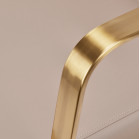 Kirpimo kėdė Gabbiano Porto, smėlynė–auksinė