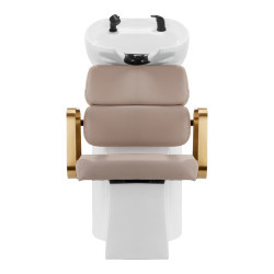 Kirpyklinė plautuvė Gabbiano Porto smėlinė–auksinė