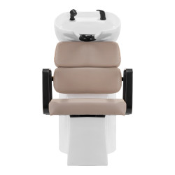 Kirpyklinė plautuvė Gabbiano Porto smėlio-juoda