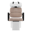 Kirpyklinė plautuvė Gabbiano Porto smėlio-juoda