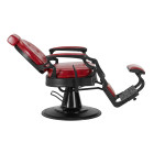 Barber kėdė Gabbiano President, raudona