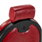 Barber kėdė Gabbiano President, raudona