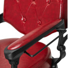 Barber kėdė Gabbiano President, raudona